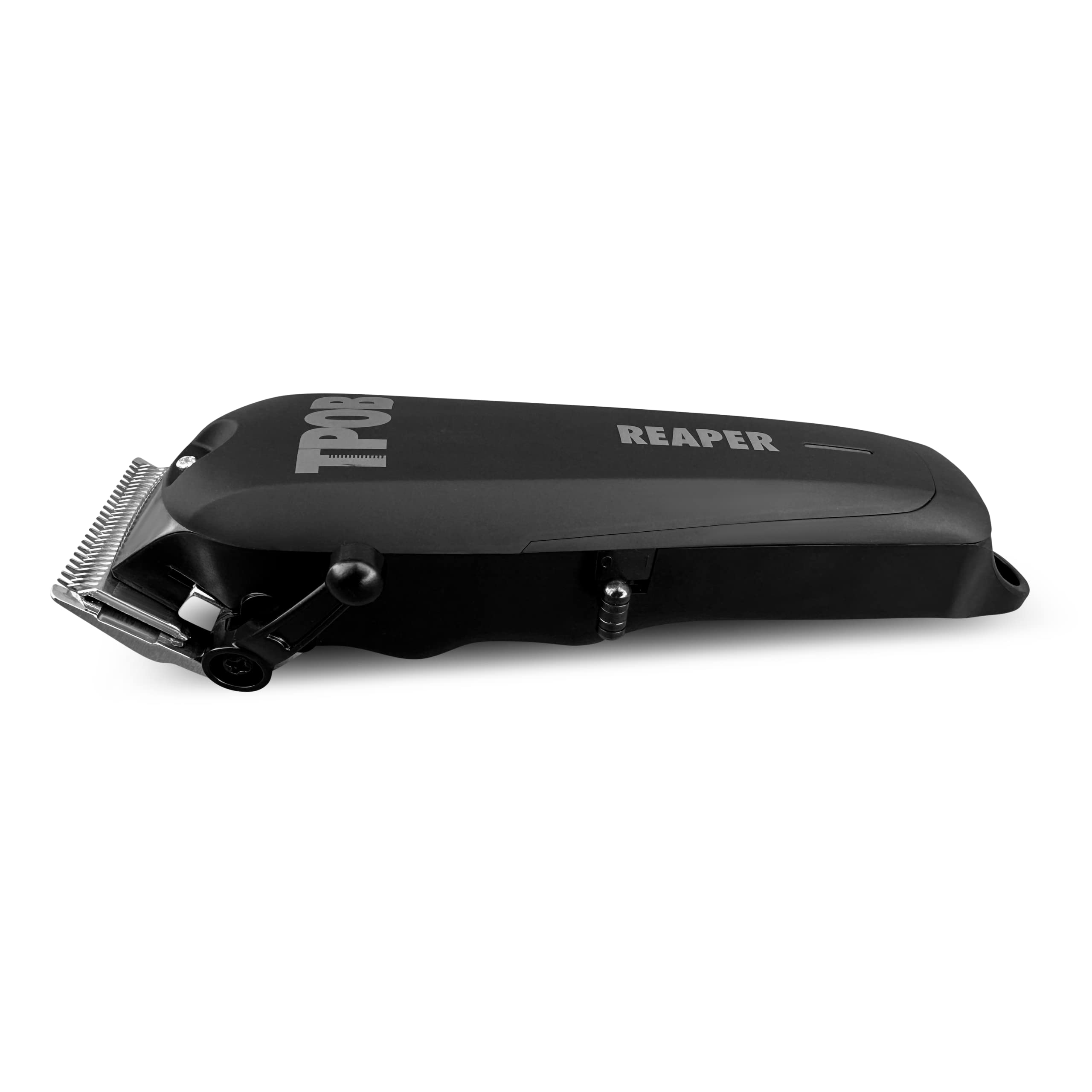TPOB Slime 2 Black 4-click lever showing precise length adjustments