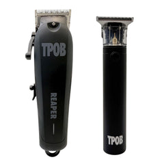 TPOB Slime 2 Ghost Black clipper with detailed blade for precise fades.
