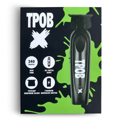 TPOB X zero-gap T-blade in action for crisp edging.