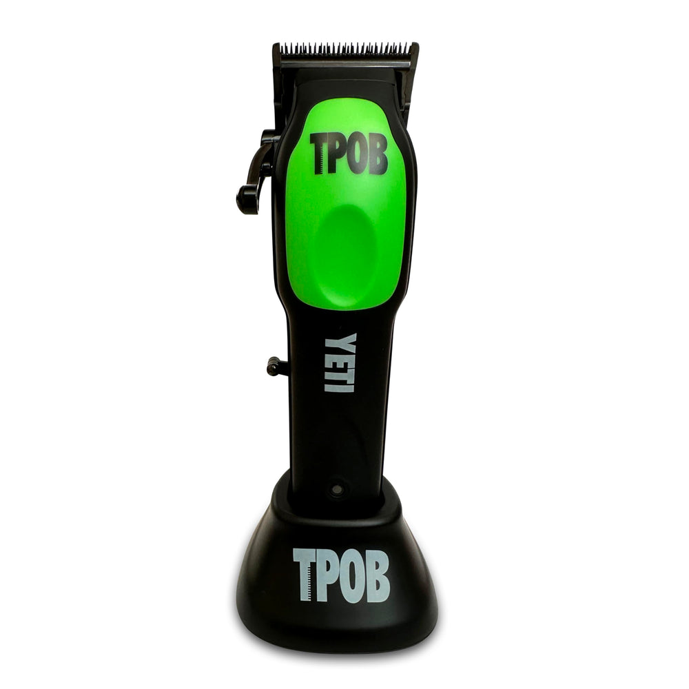 TPOB YETI charging base with USB-C enables fast, convenient recharging for professionals.