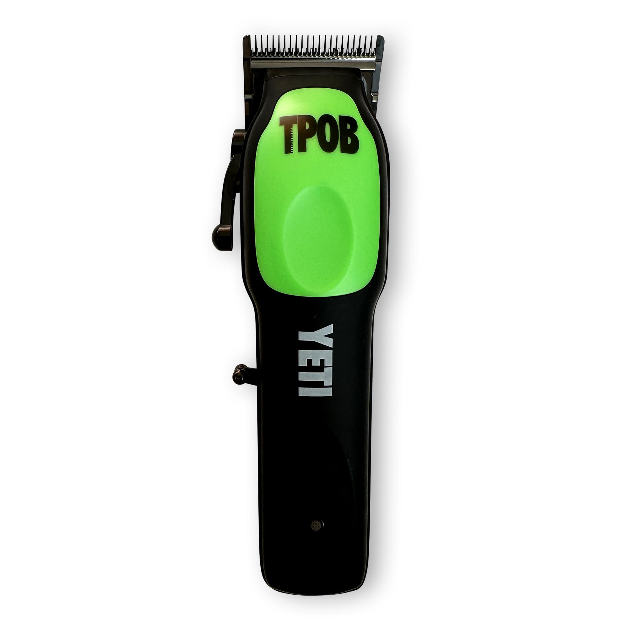 TPOB YETI clipper side view demonstrates compact profile for stable handling.