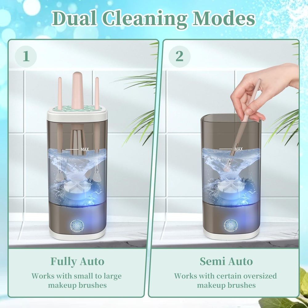 Tpsofy type-C charging makeup-brush cleaner offers safe power and reliability.
