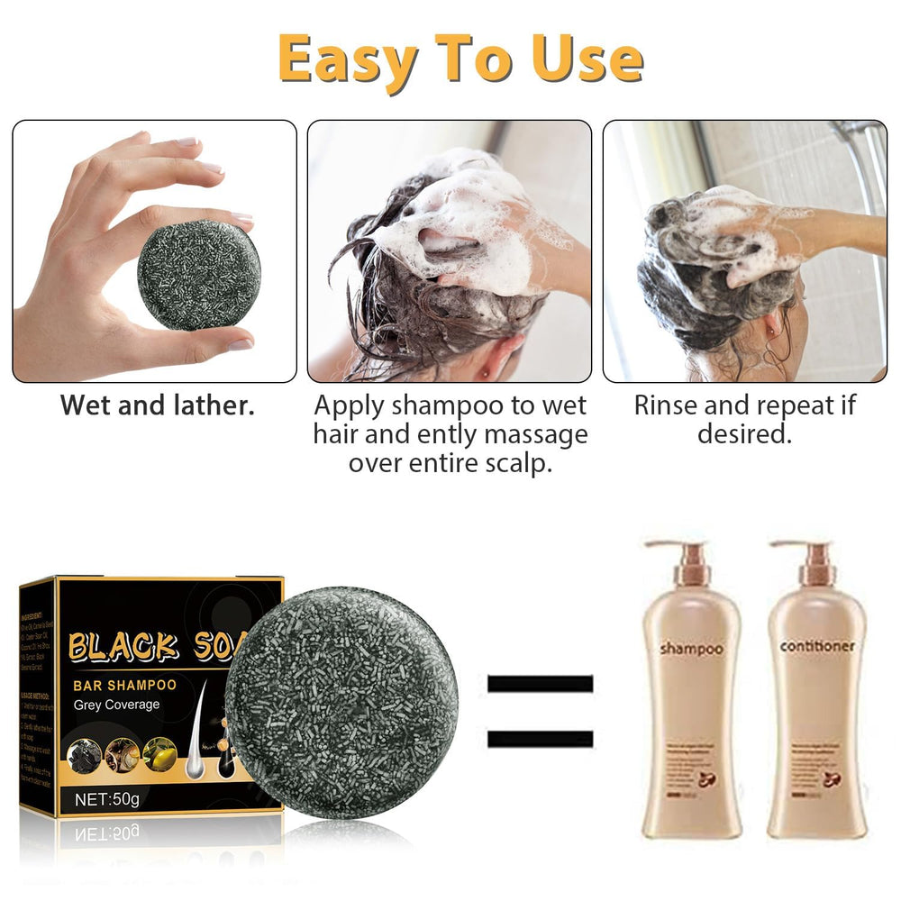 TPTAL Gray Hair Reverse Bar boosts color depth when used regularly.