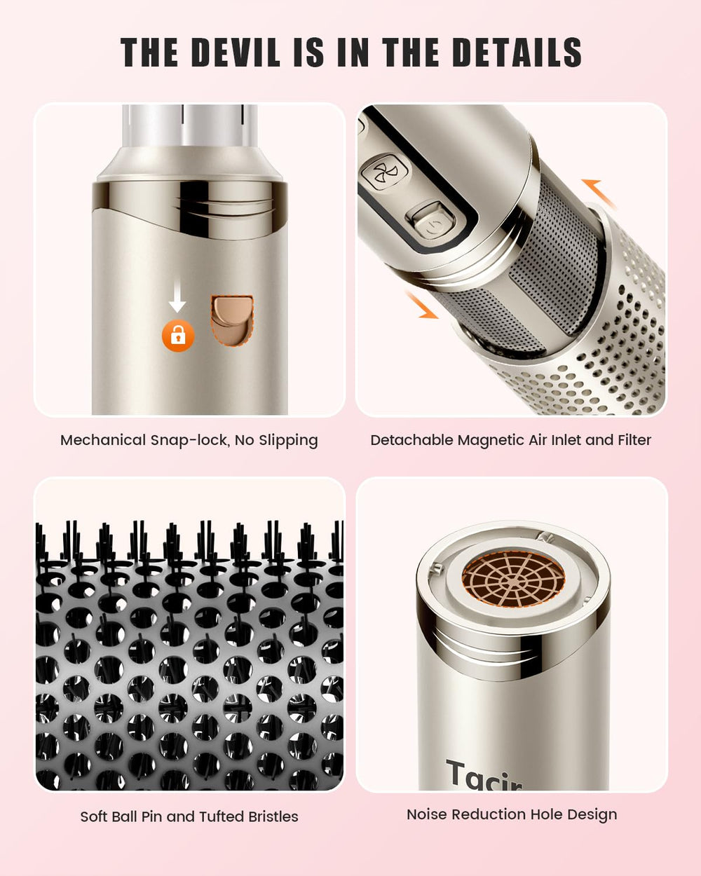 Tqcir leather storage case keeps accessories organized for travel-ready styling.