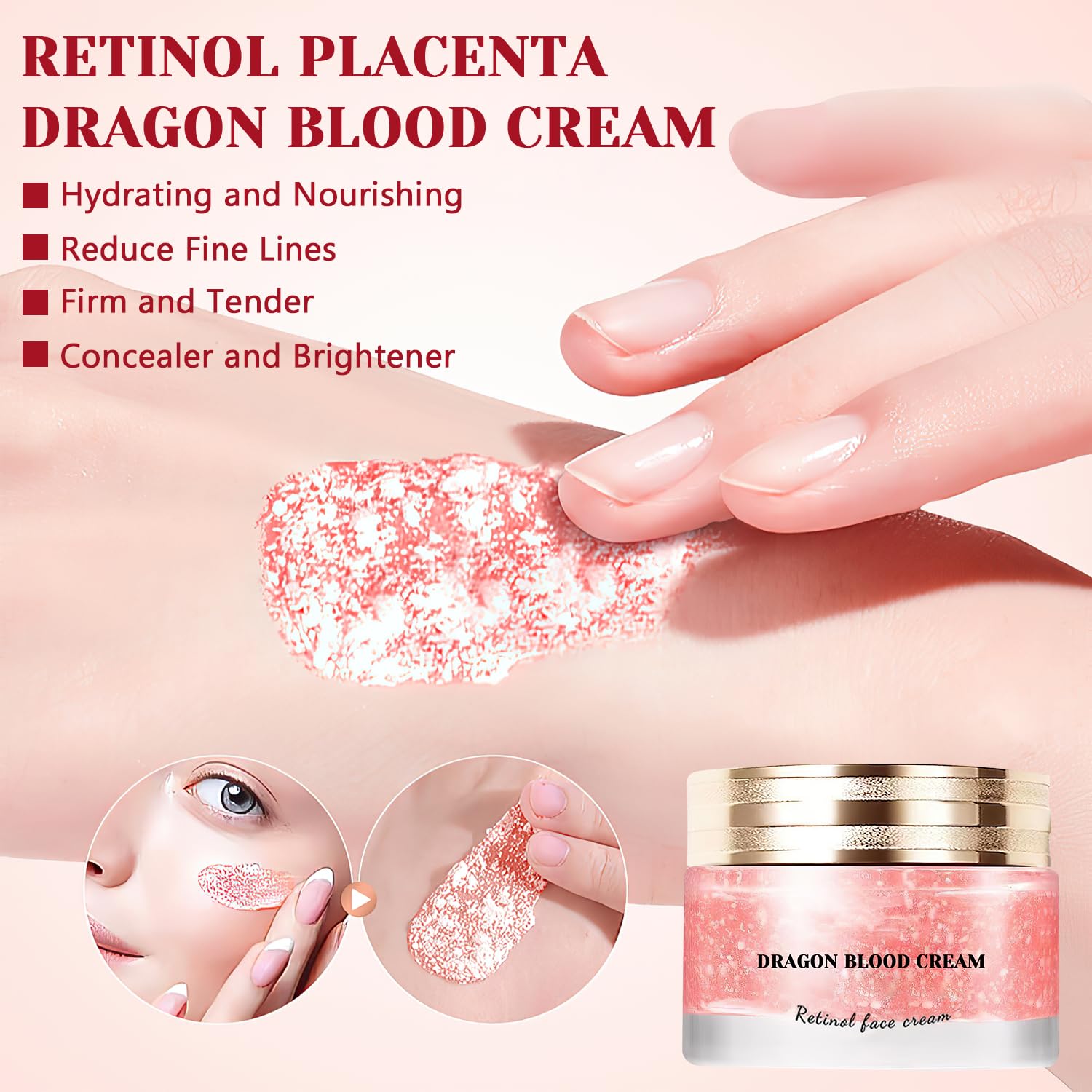 Traboto Dragons Blood Cream tube ready for nighttime skin nourishment.