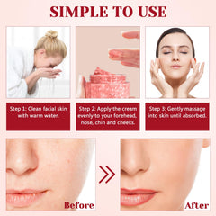 Traboto Retinol Dragon Blood Cream texture close-up shows rich nourishment.