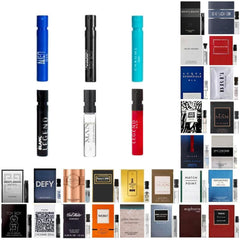 Tradeberry 6-piece mens cologne sampler set with travel vials for discovery