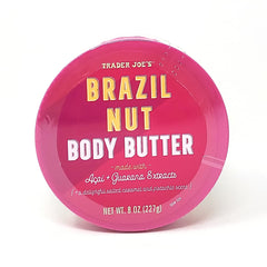 Trader Joe's Brazil Nut Body Butter texture shot, deep hydration in action