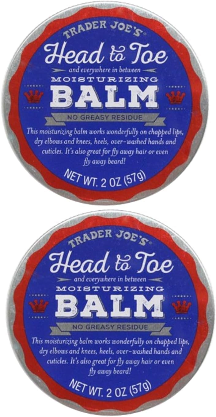 Heels feel softer after using Trader Joe's moisturizing balm.