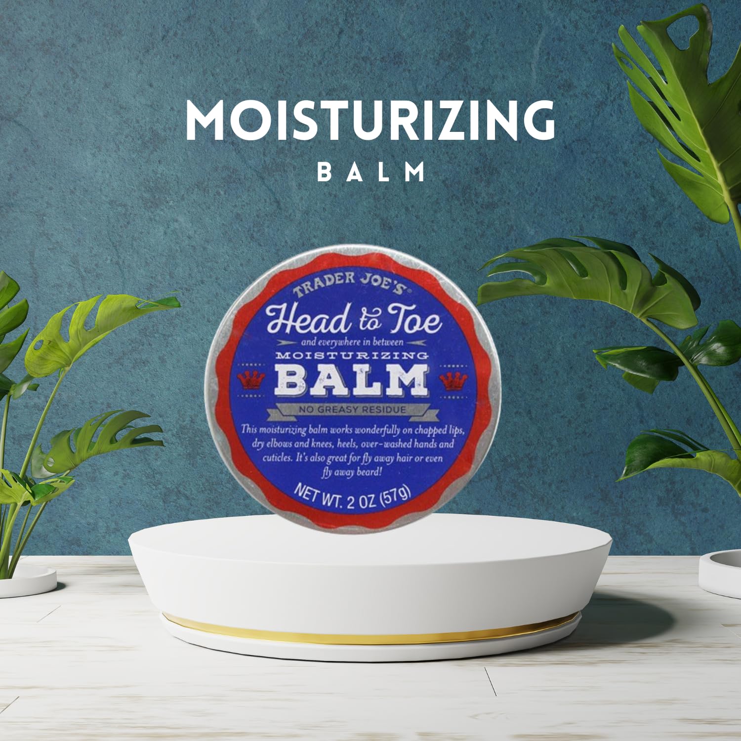 Trader Joe's lip balm keeps chapped lips soft and comfortable.