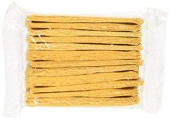 Trader Joe's pop up sponges texture closeup highlights durable cellulose material for thorough scrubbing tasks.