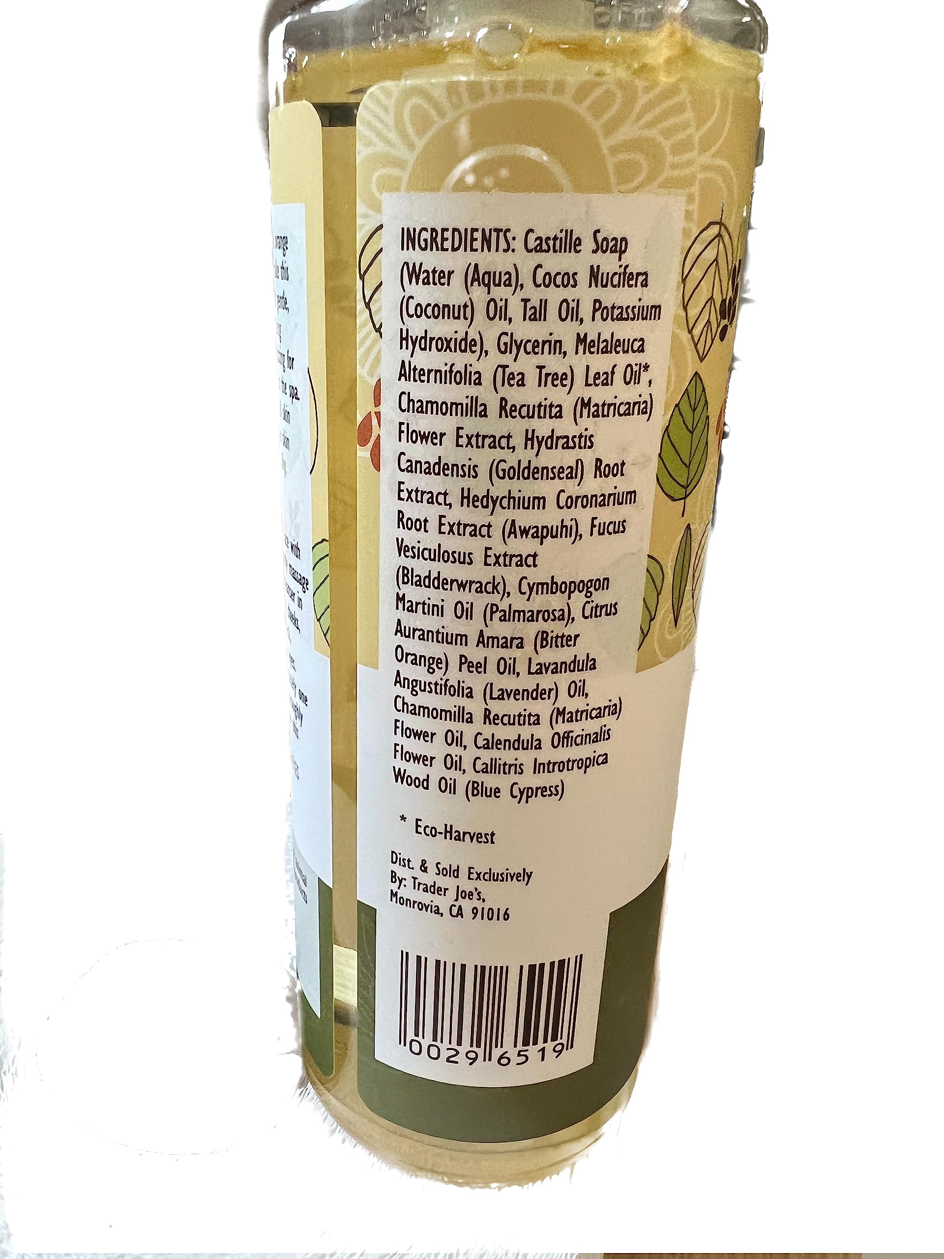 Trader Joe's SPA Face Wash lather with lavender notes for a soothing spa-like cleanse.