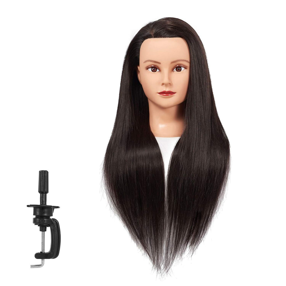 Training Head black 2f hair detail assists color matching and styling realism.