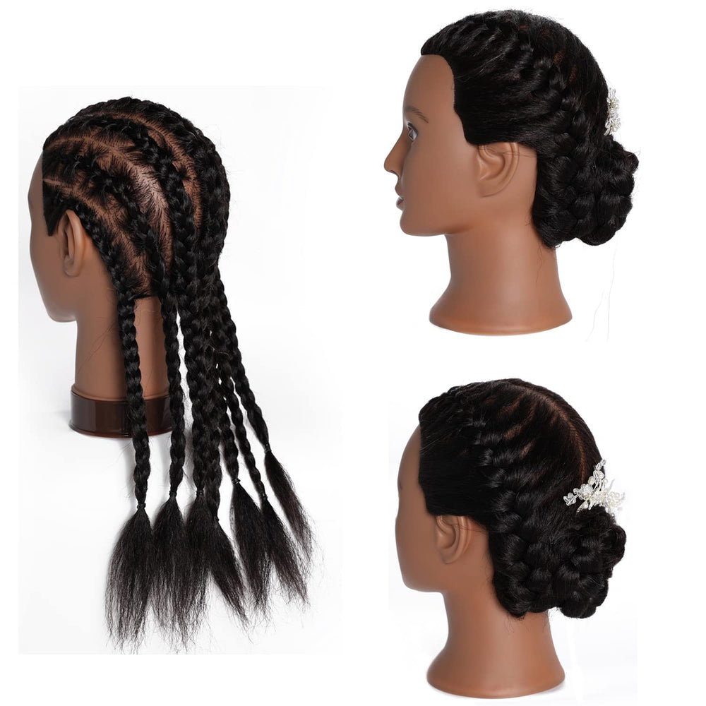 Traininghead first-use combing guide highlights gentle shedding and care.