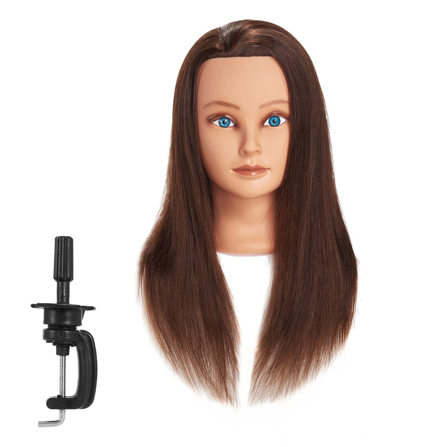 Traininghead mannequin head 20-22in for professional styling practice