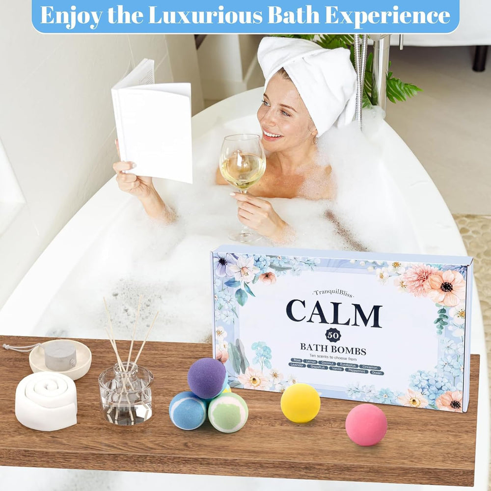 Moisturizing skin after bath using TranquilBliss formula for soft, hydrated skin
