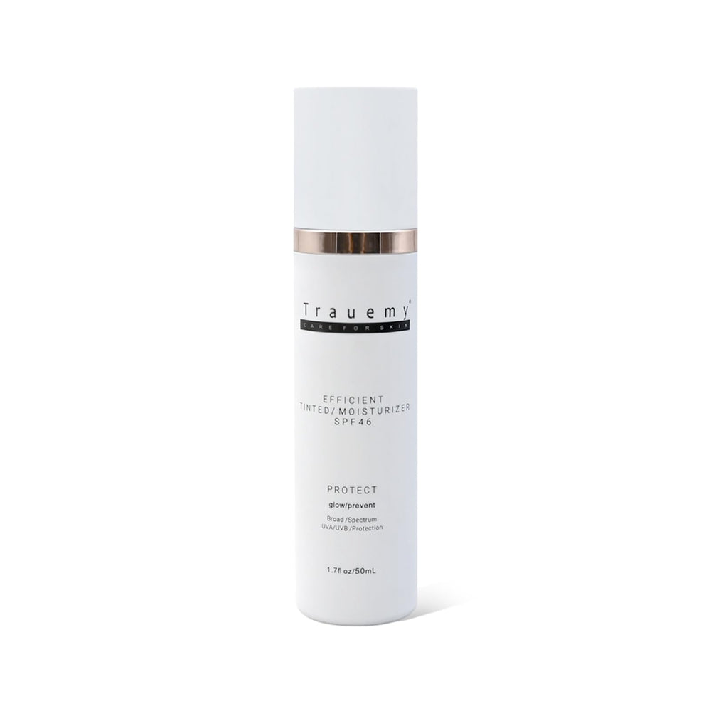 trauemy broad-spectrum SPF 46 protection guards against UVA-UVB rays