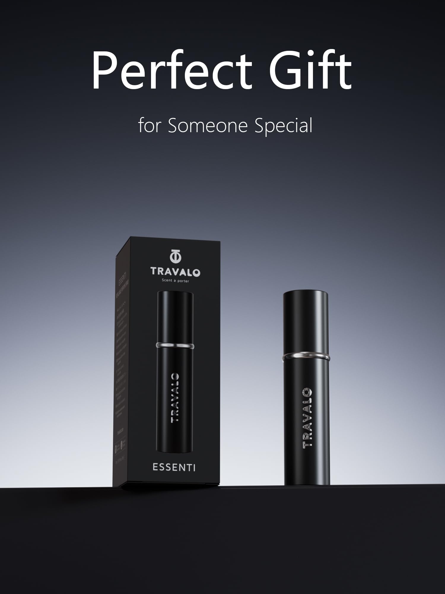Travalo gift-ready packaging makes a thoughtful fragrance on-the-go gift.