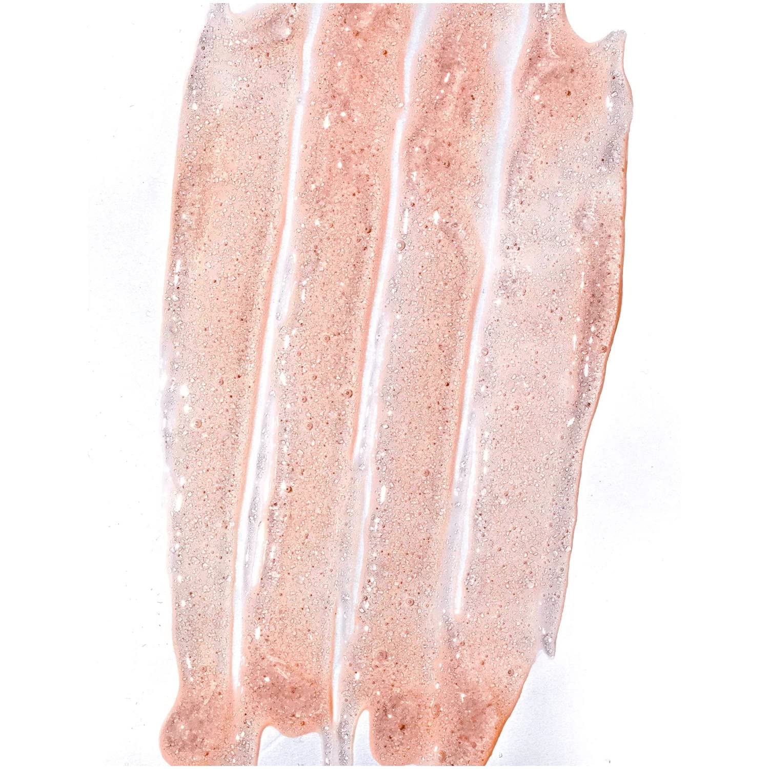 Tree Hut brightening scrub being rinsed reveals refreshed skin.