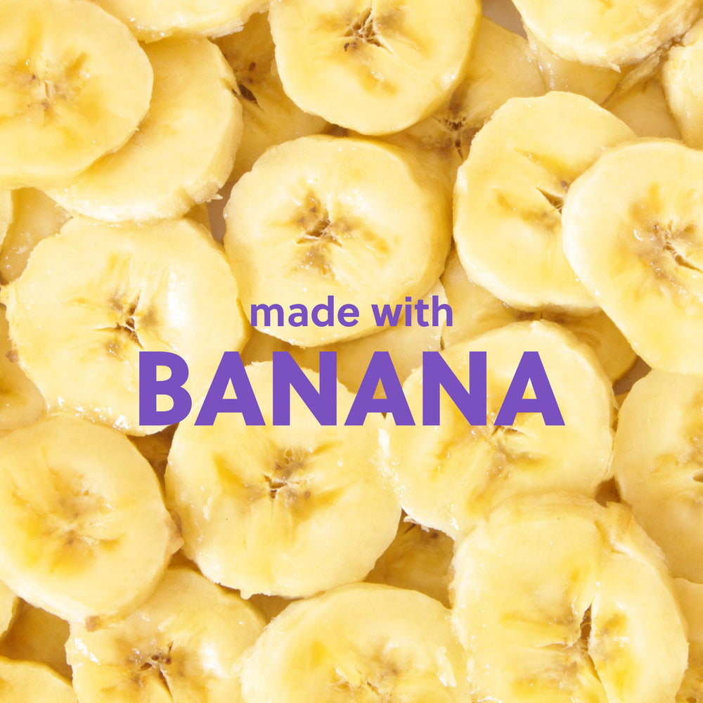 Tree Hut Nourishing Banana & Oat Face Scrub sugar granules—natural exfoliation for radiant tone.