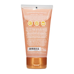Tree Hut Pineapple & Papaya Face Scrub texture closeup highlights exfoliating particles.