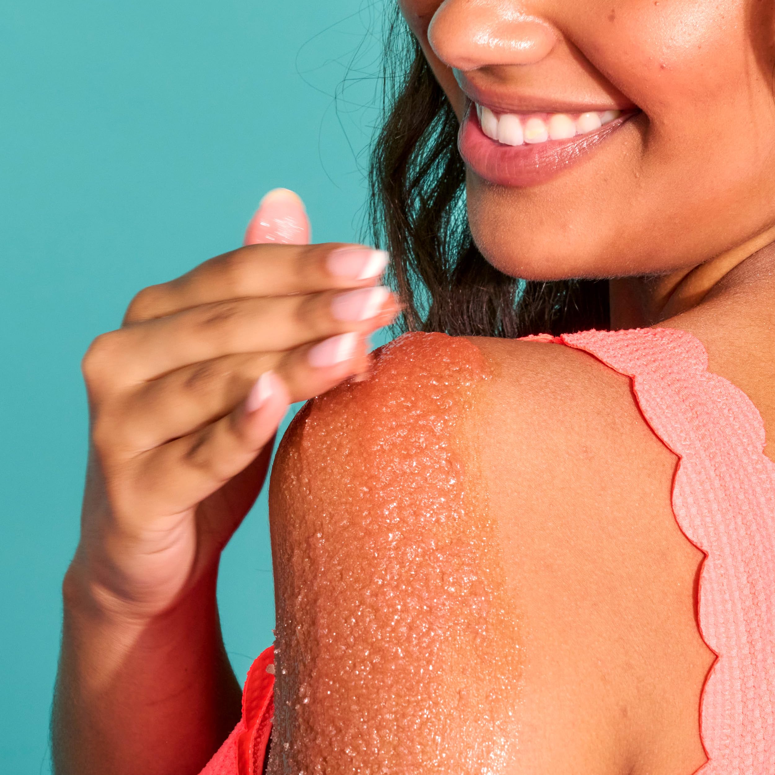 Tree Hut scrubs in shower setup suggest quick exfoliation