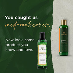 Tree of Life Beauty Cleanser closeup shows gentle foaming action for deep cleansing