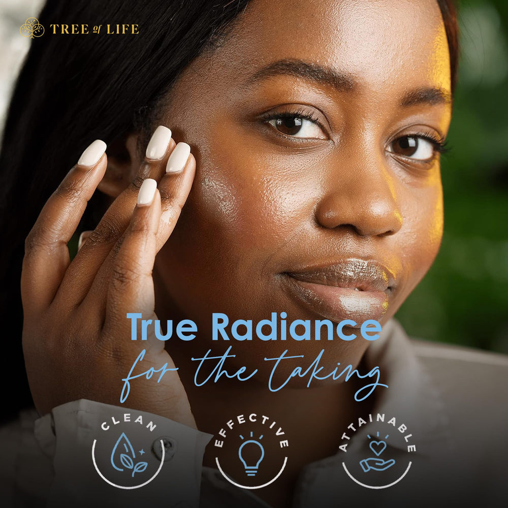 Tree of Life Beauty Cruelty-free emblem indicates ethical, animal-friendly production.