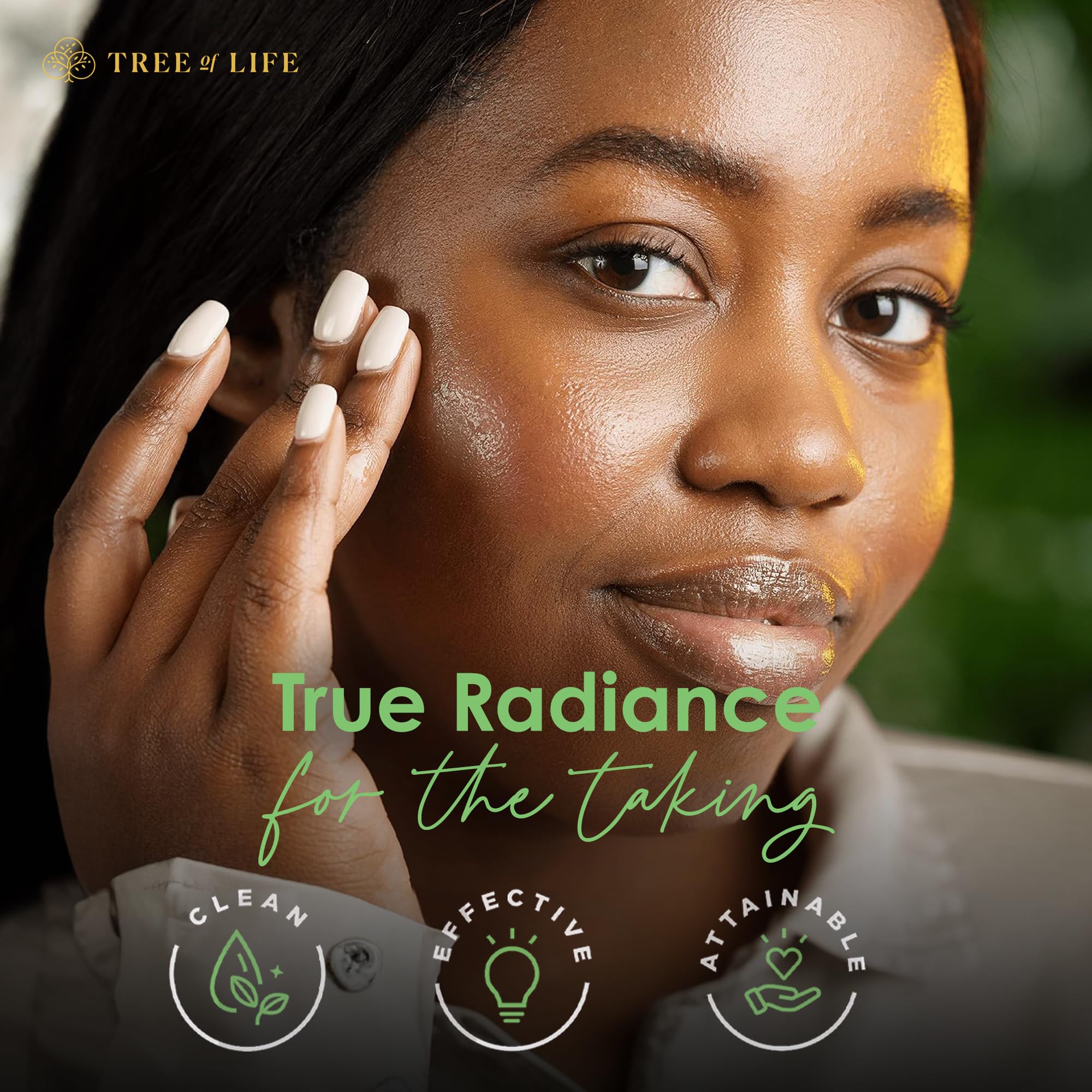 Tree of Life Beauty Cruelty-Free logo reinforcing ethical skincare
