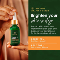 Tree of Life Beauty Hyaluronic Acid serum bottle—deeply hydrates for soft skin.