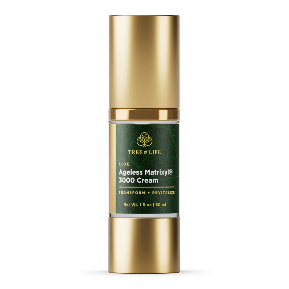 Tree of Life Beauty moisturizer bottle for daily hydrating care.