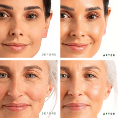 Tree of Life Beauty Niacinamide serum bottle helps minimize pores and even tone.