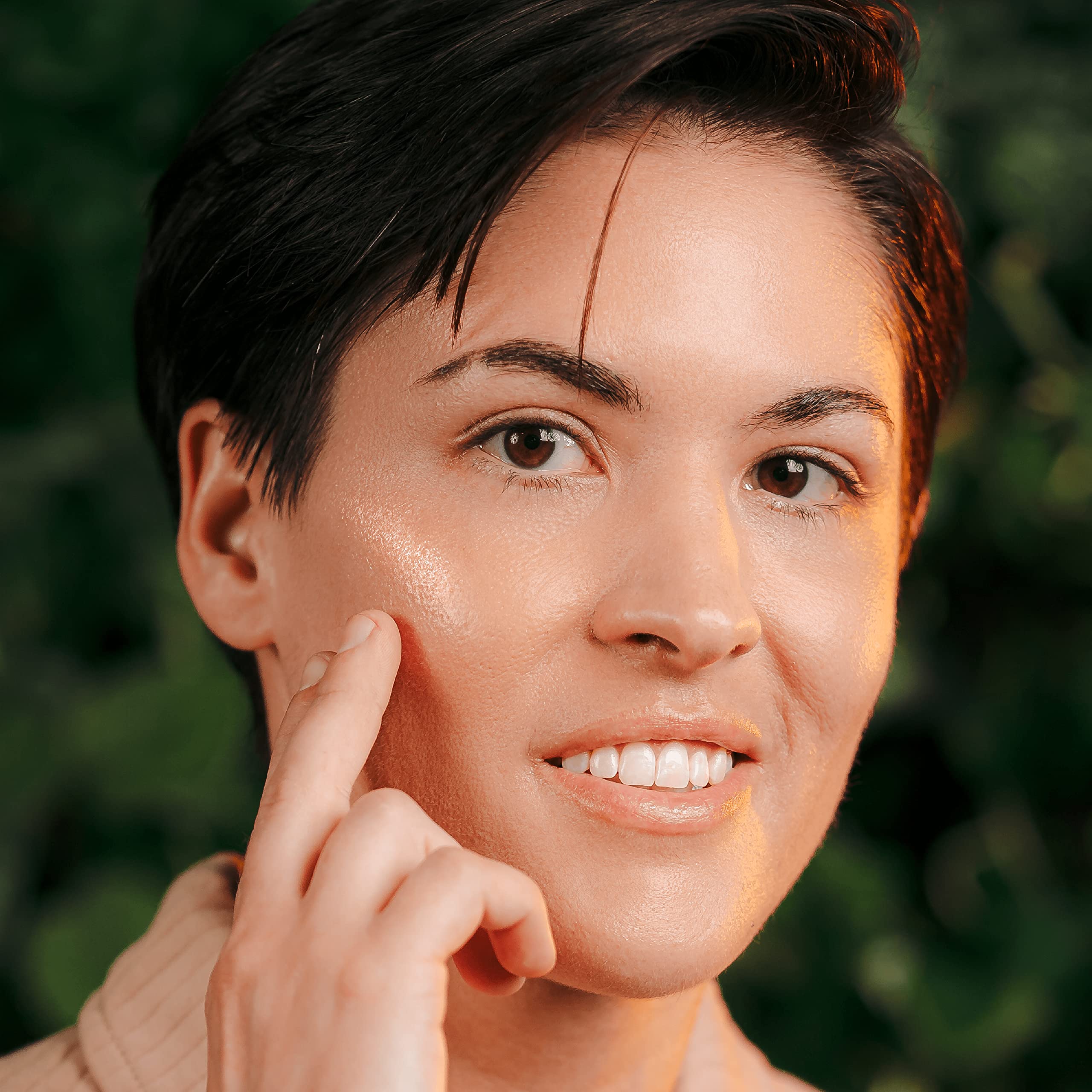 Tree of Life Beauty serums closeup on clean surface for skincare routine.