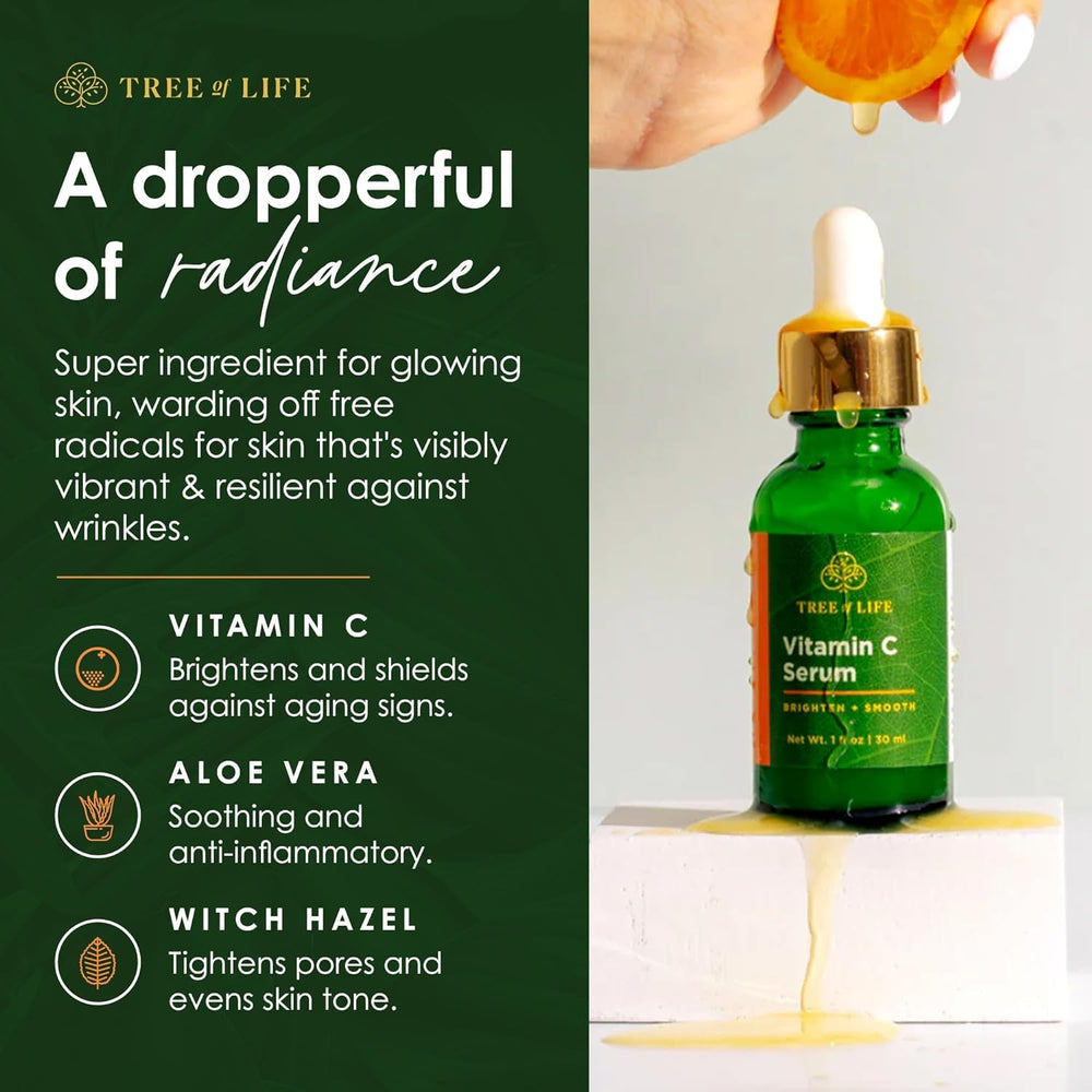 Tree of Life Beauty Skin Care Kit packshot—two-serum set for brightening and hydration.