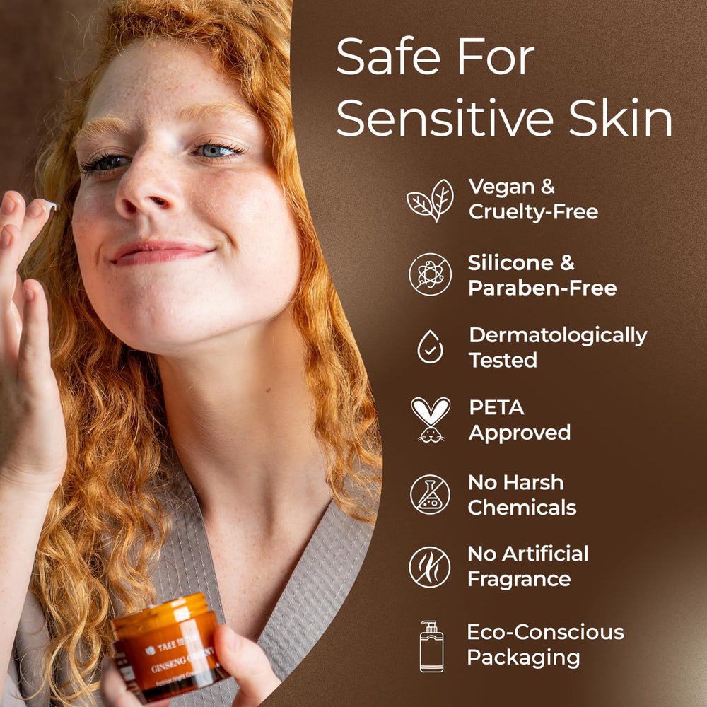 Tree to Tub retinol night cream application routine shown for nightly use.