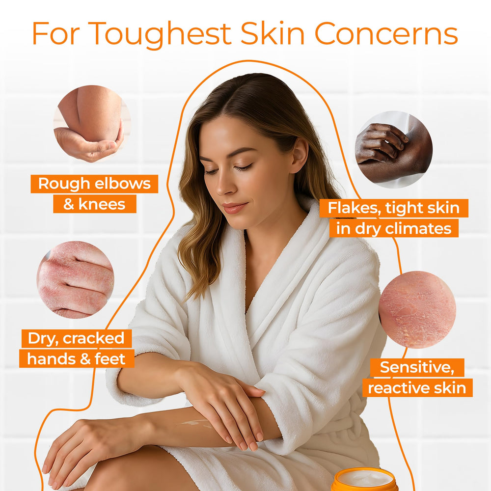 Tree to Tub Shea Body Butter ingredients Vitamin C for brightening and nourishment.