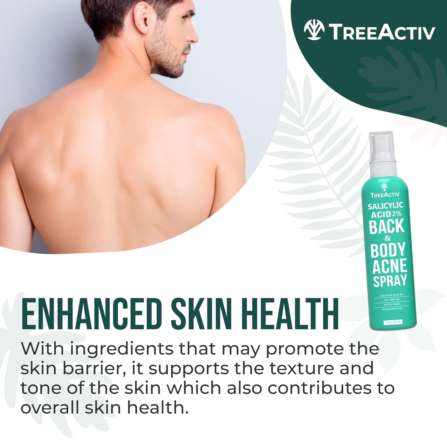 TreeActiv bacne solution on the go helps maintain smoother skin any time.