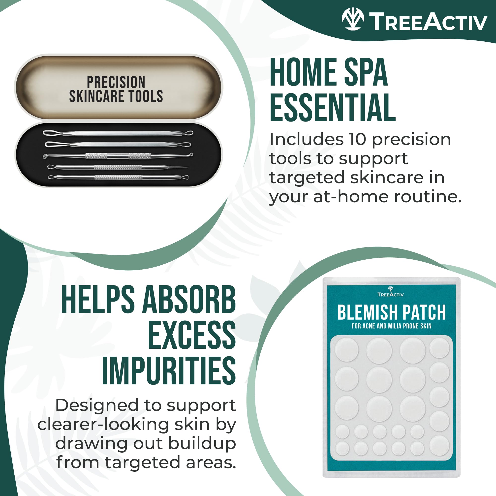 TreeActiv Overnight Cream with bentonite clay and aloe soothing impurities.