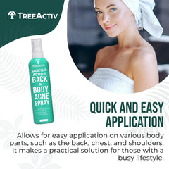 TreeActiv salicylic acid 2 percent formula promotes clearer skin with gentle exfoliation.
