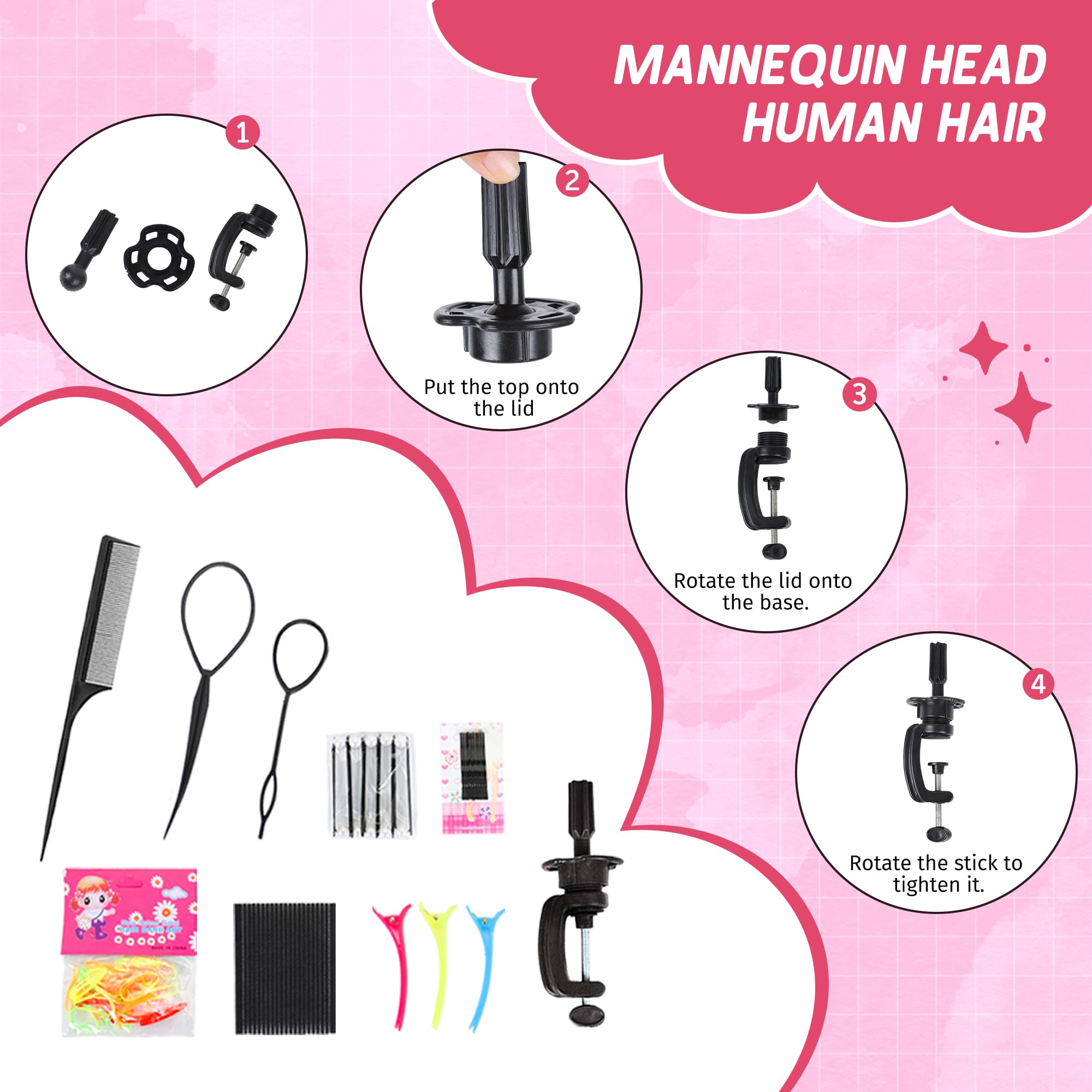 Treosida mannequin head makes a thoughtful gift for budding stylists.