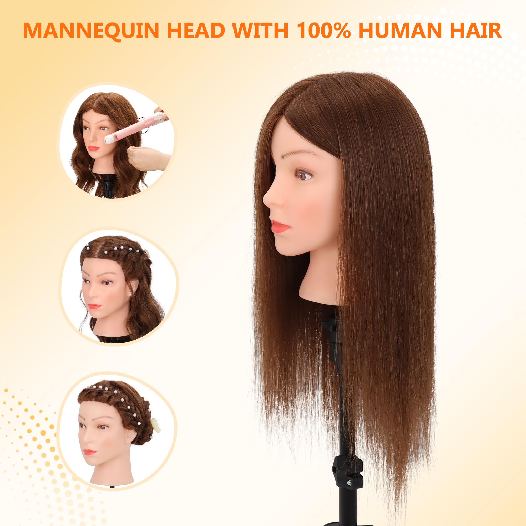 Treosida head-profile close-up showing natural color for realistic styling practice.