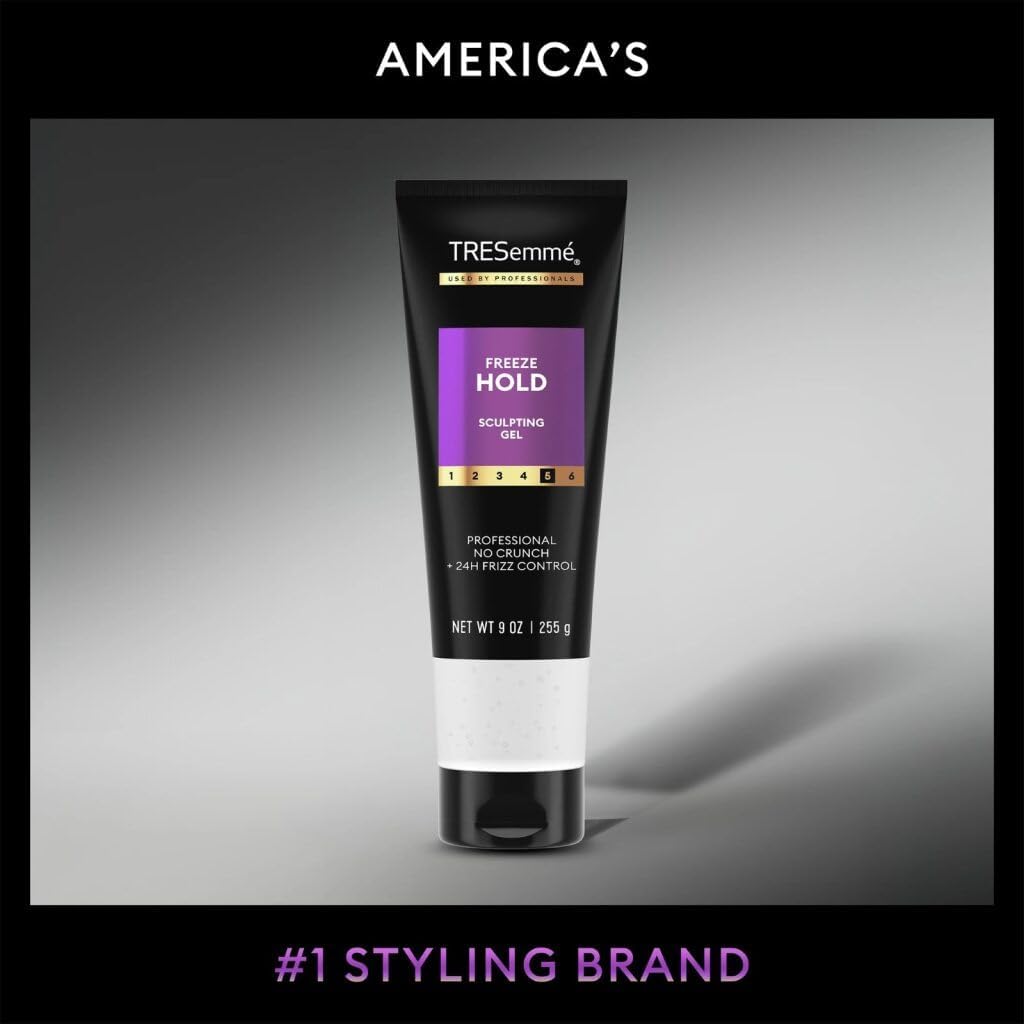 TRESemmé color-safe alcohol-free gel detail for color-treated hair