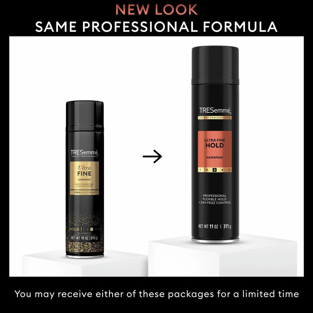 TRESemmé color-safe formula shown protecting color-treated hair.