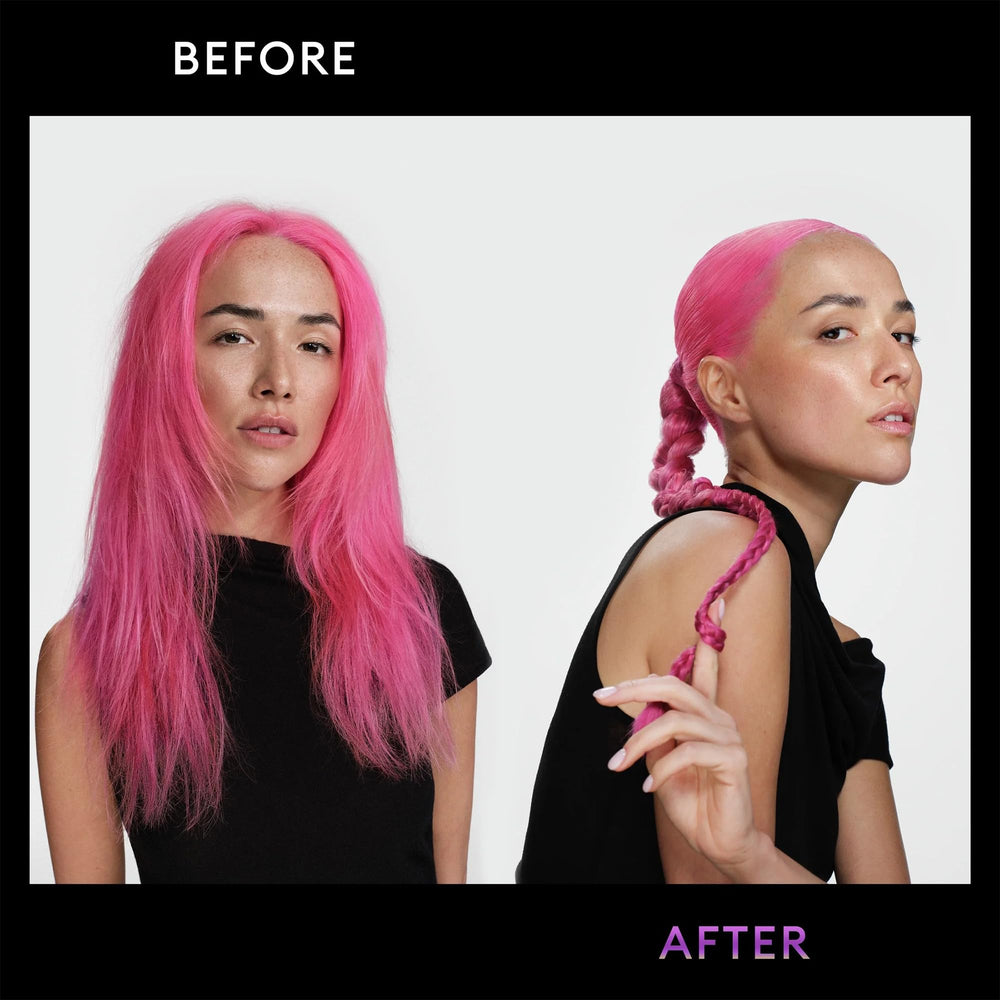 TRESemmé color-safe label indicating compatibility with color-treated hair