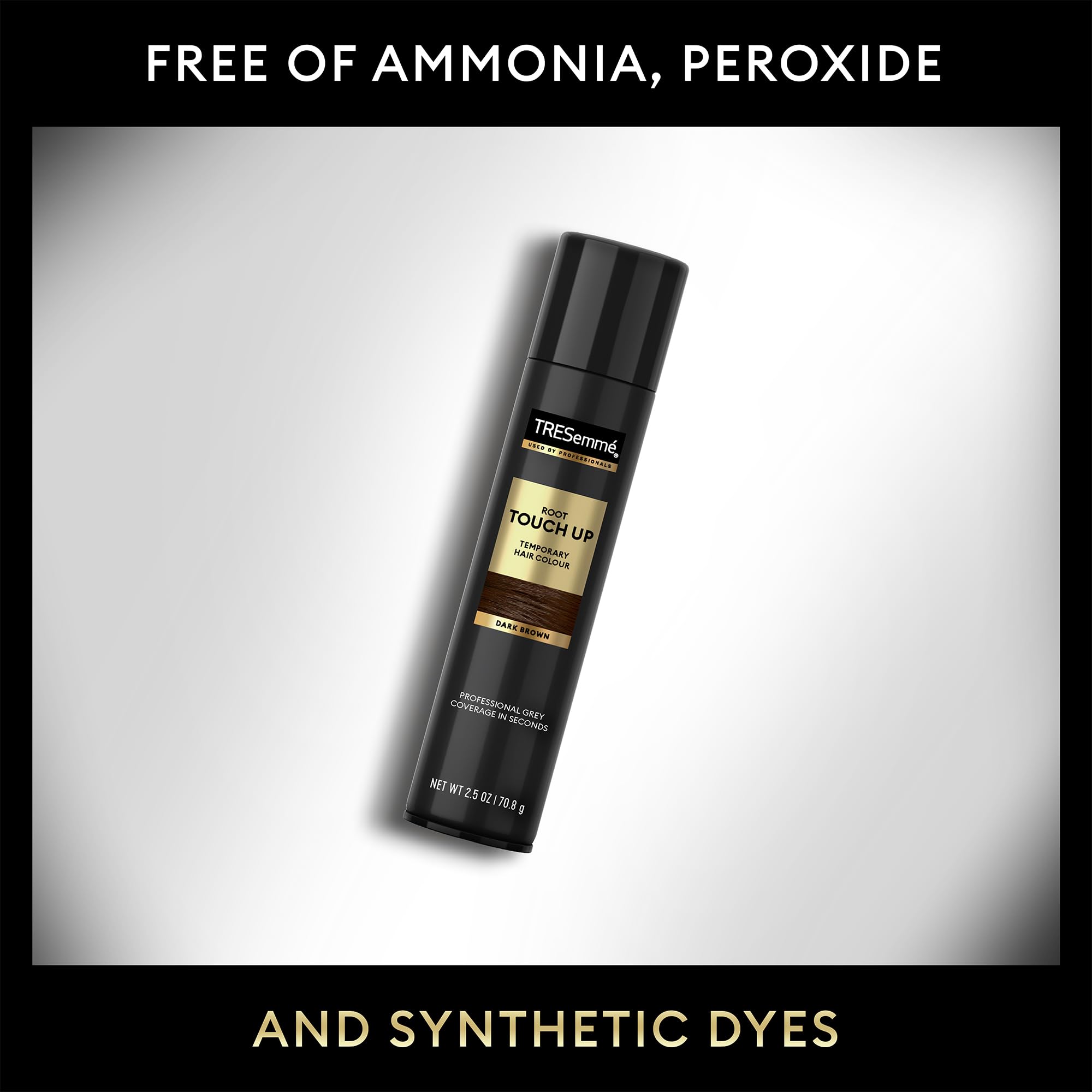 TRESemmé cruelty-free PETA logo on packaging for ethical beauty.