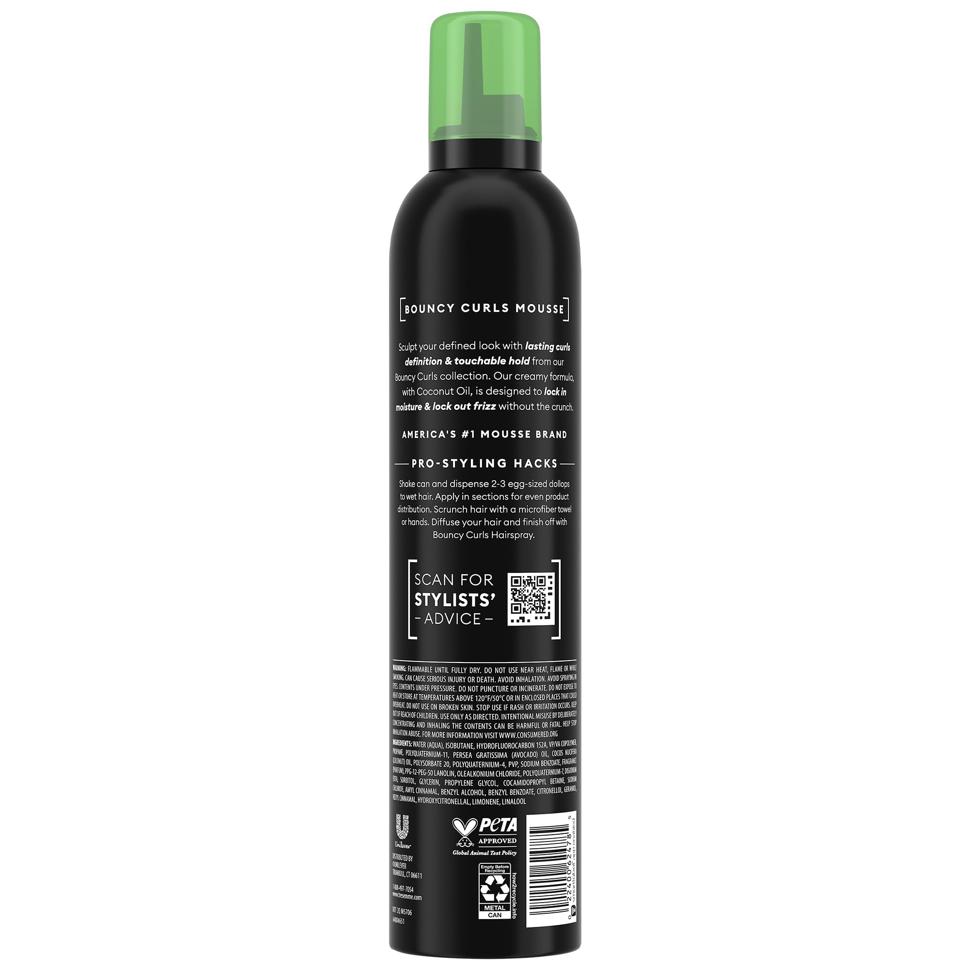 TRESemmé Keratin Repair Mask open packaging showing nourishing treatment.