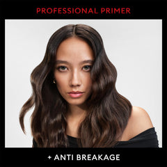 TRESemmé Protecting Heat Spray applied to damp hair before styling
