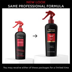TRESemmé Protecting Heat Spray nourishes with panthenol and vitamins
