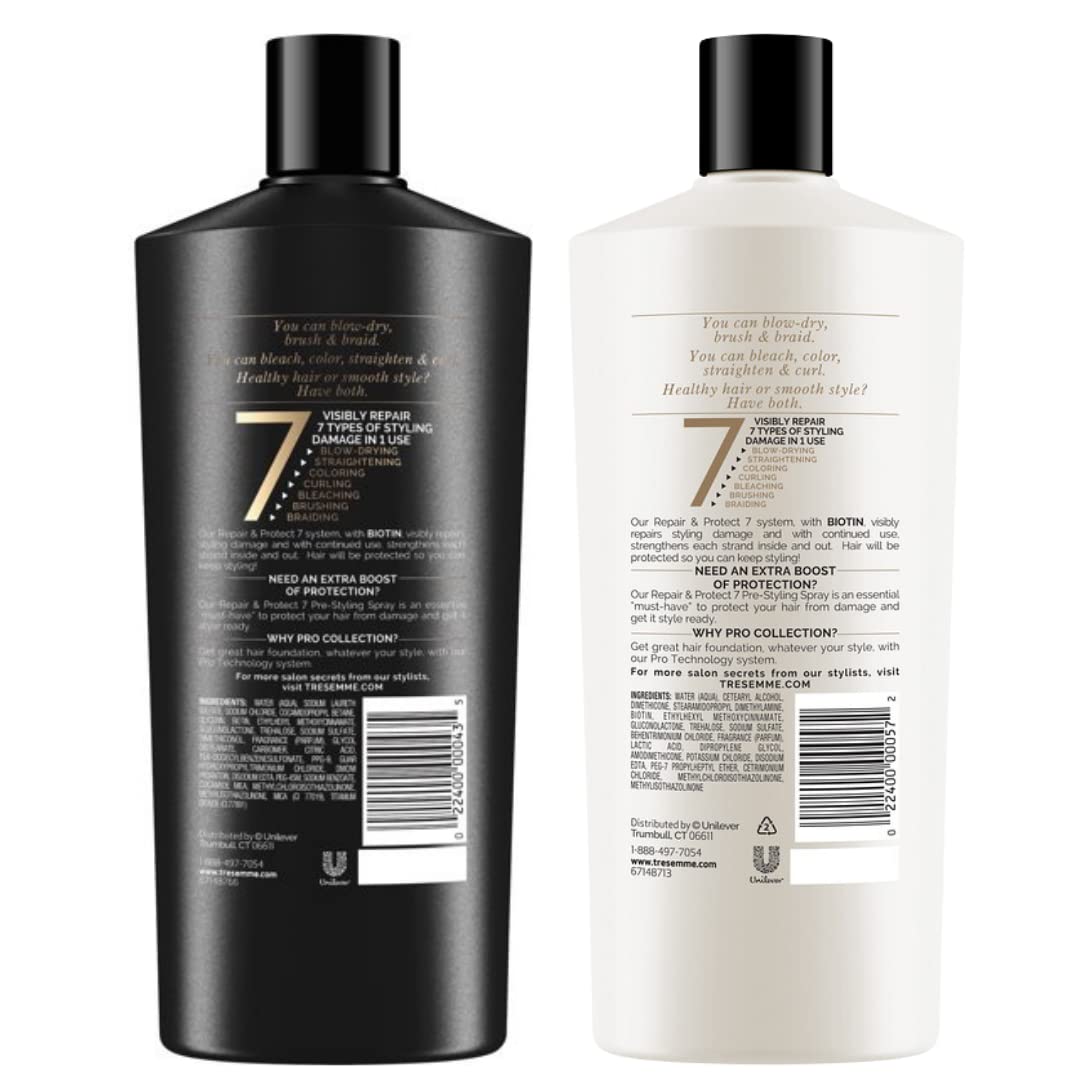 TRESemmé Repair 7 Biotin conditioner tube nourishing rough strands