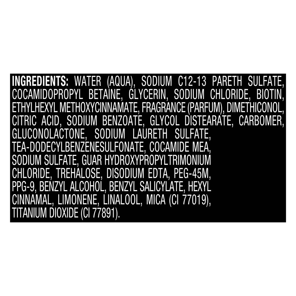 Hair appears stronger and less prone to breakage after use